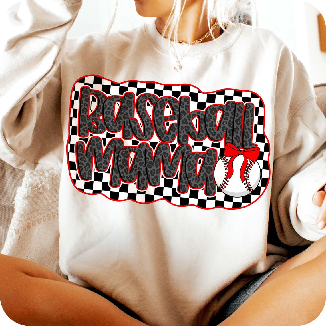 T-Shirt Baseball MAMA