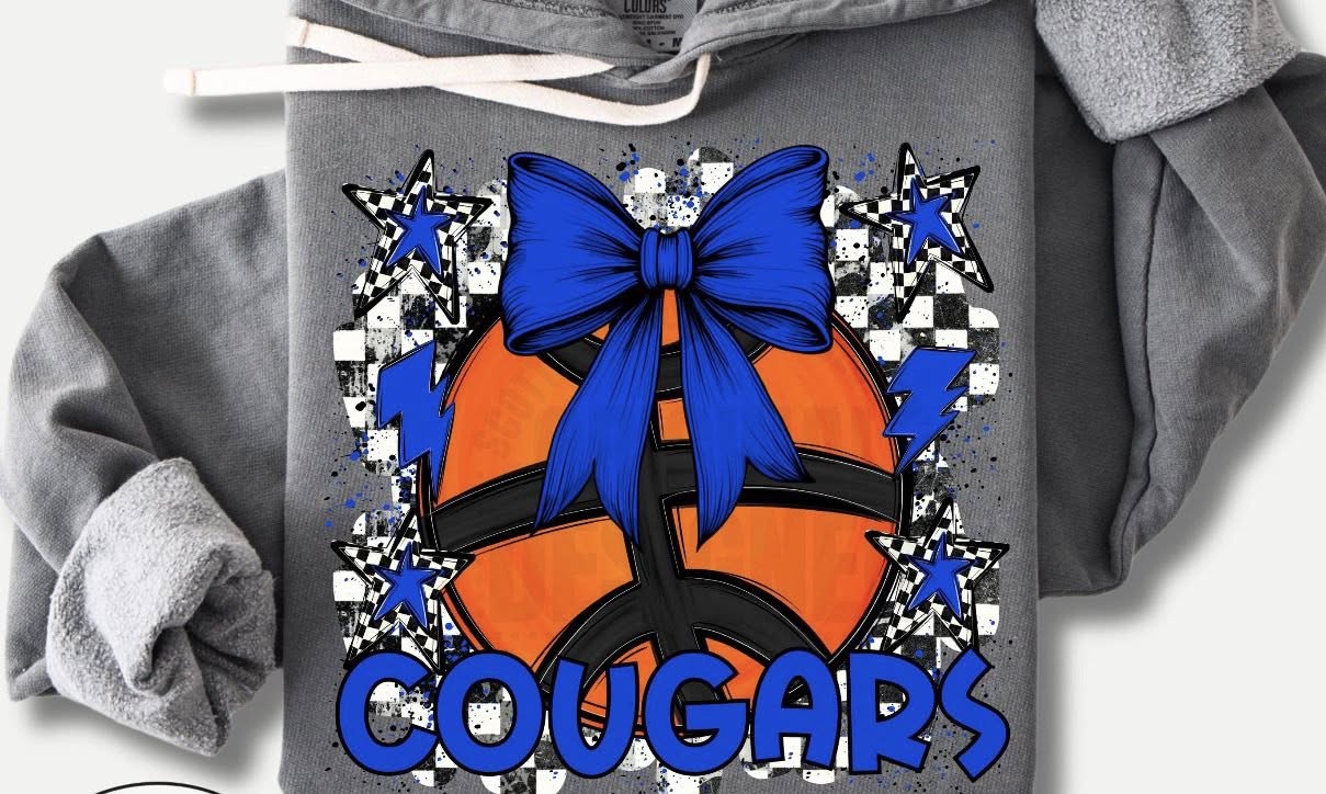 Cougars Basketball Hoodie