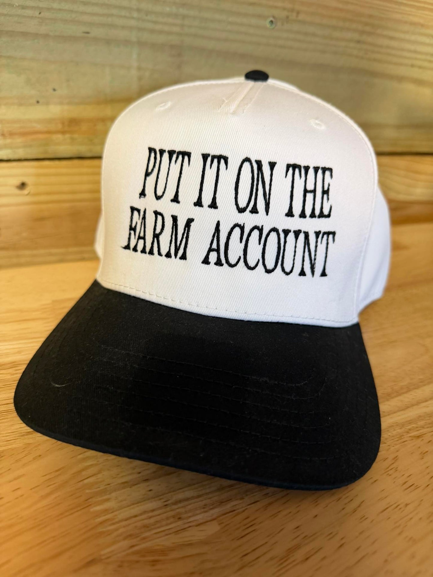 PUT IT ON THE FARM ACCOUNT Trucker Cap