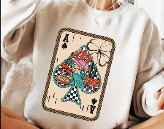 Ace Western Chic Crewneck