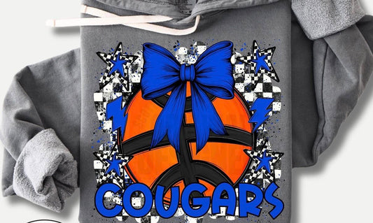 Cougars Basketball Hoodie